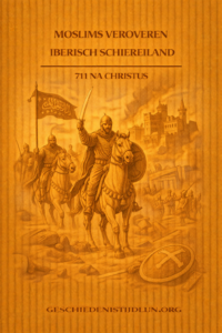 Moslims Islam veroveren Iberisch schiereiland Spanje en Portugal reconquista