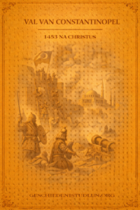Val van Constantinopel 1453 Kanonnen Ottomanen Mehmet II Byzantijnse rijk